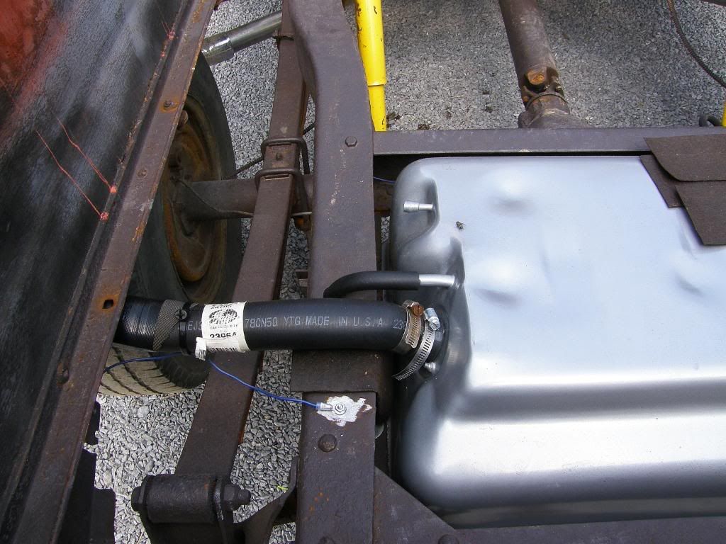 Chevy C10 Gas Tank Relocation